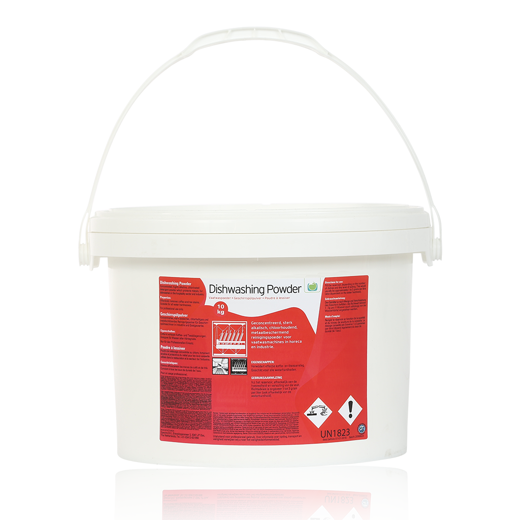 Dishwashing Powder |10kg | Geconcentreerd, chloorhoudend reinigingspoeder-0